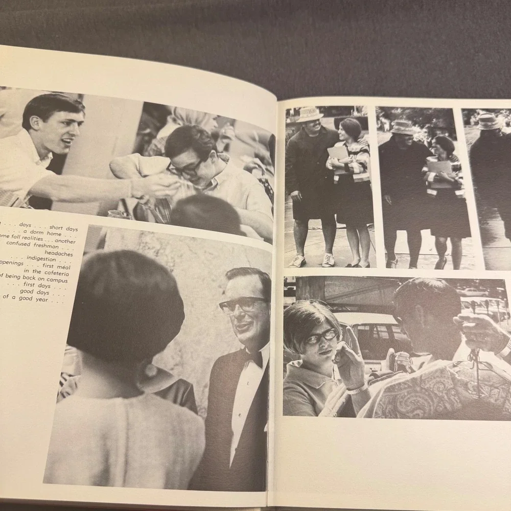 Vintage 1968 Yearbook 